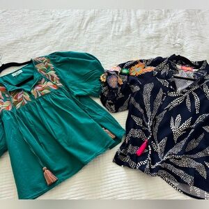 Set of two THML tops size small